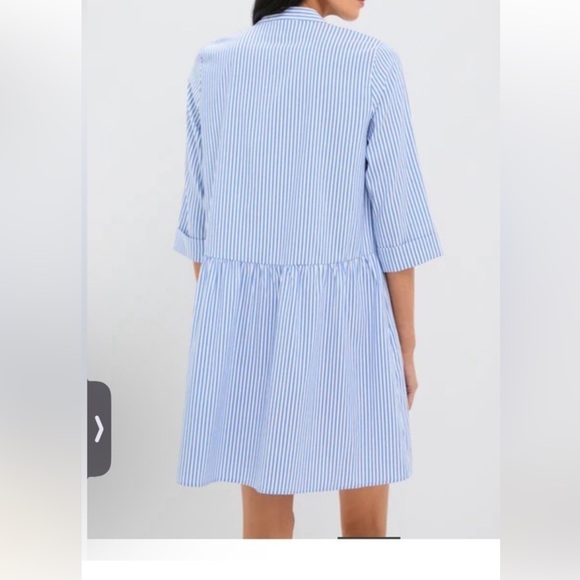 Tuckernuck Blue Stripe Royal Shirt Dress - Picture 7 of 10